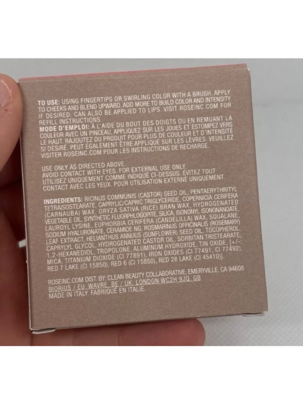 Rose Inc Blush Divine Radiant Lip & Cheek Color Hydrangea 4.5g/0.15oz